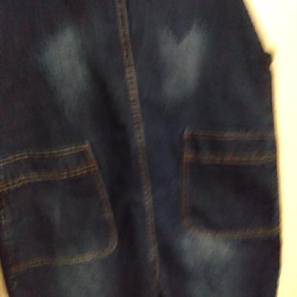Overall Denim Jeans Size Large - Picture 8 of 11